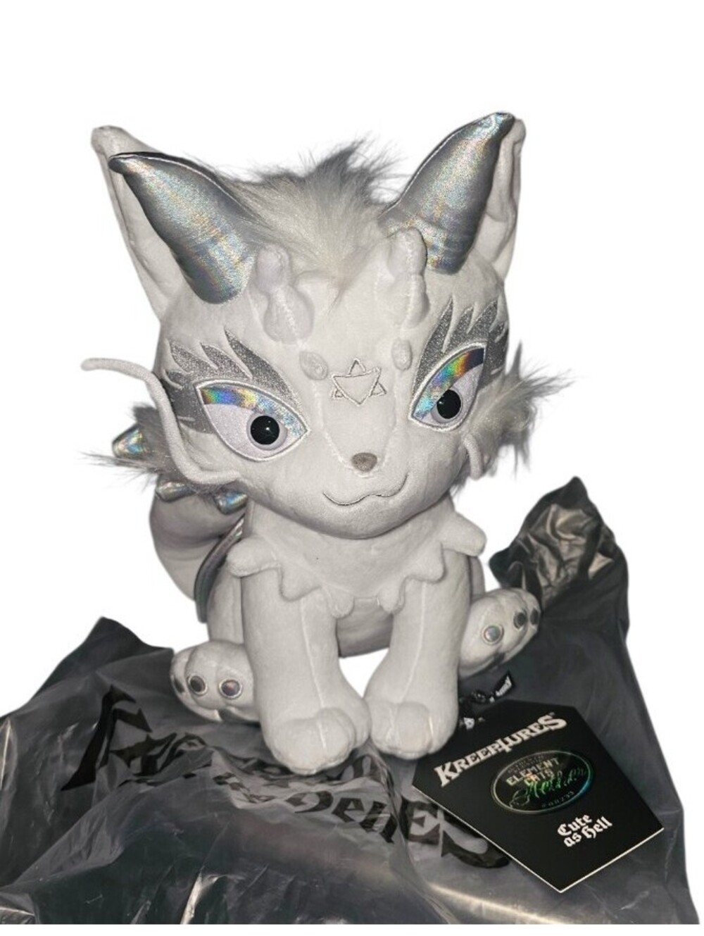 Killstar Kreeptures Element Cats Aether Plush Toy RARE NEW With Tags